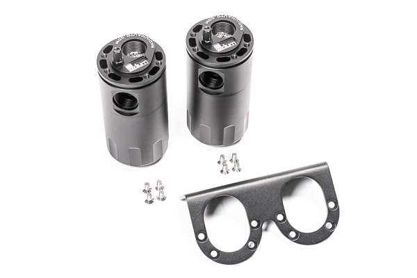 Radium Engineering — Radium Engineering Dual Universal Catch Can Kit - Fluid Lock - view 3